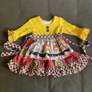 Eleanor Rose thanksgiving dress 18 months